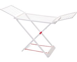 PlasticForte Wasrek - 20 meter - wit - droogrek - kunststof - 55 x 180 x 108 cm