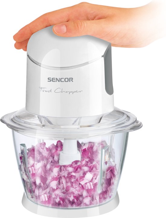 Sencor SCB 5100WH-EUE3 elektrische hakmolen 1 l 800 W Wit — afbeelding 4