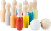 Navaris Bowlingset voor kinderen - Speelgoed bowlingset 10-delig - Voor kinderen vanaf 18 maanden - Junior kegelset