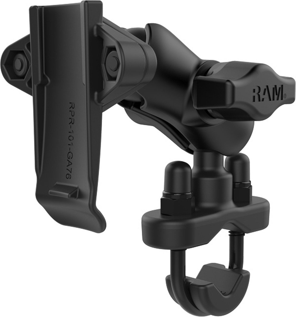 Spine clip houder set geschikt voor Garmin met Stuurbevestigingset