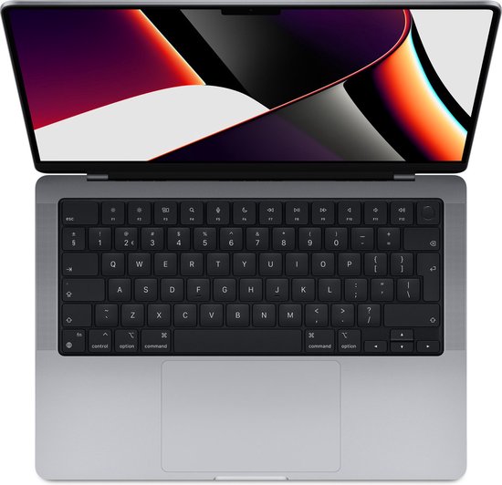 Apple MacBook Pro (Oktober, 2021) MK183N/A - 16 inch - Apple M1 Pro - 512 GB - Space Grey
