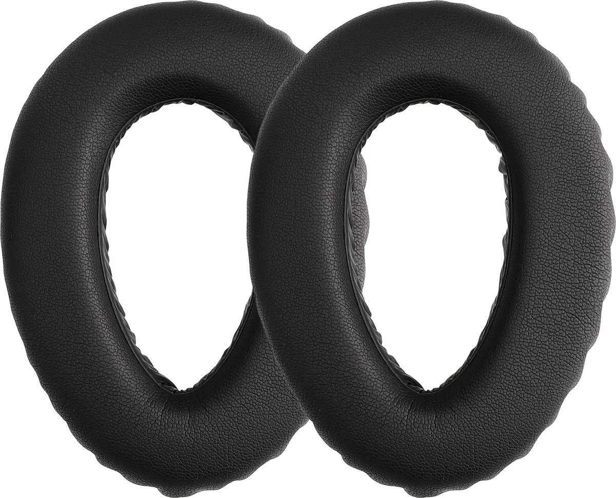 kwmobile 2x oorkussens geschikt voor Sennheiser PXC550 / PXC480 / MB660 - Earpads voor koptelefoon in zwart