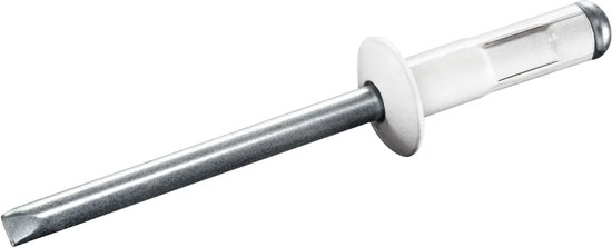 GOEBEL® - 500 x Rivets aveugles Multi-Grip laqués (Ø x L) 4,8 x 17 mm - Alu Aluminium AlMG 2,5 / Acier zingué - Tête plate - RAINBOW MULTI - 7901048173 - Rivet aveugle