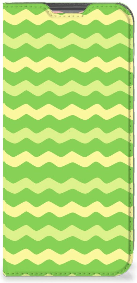 Samsung Galaxy A13 (4G) Hoesje met Magneet Waves Green