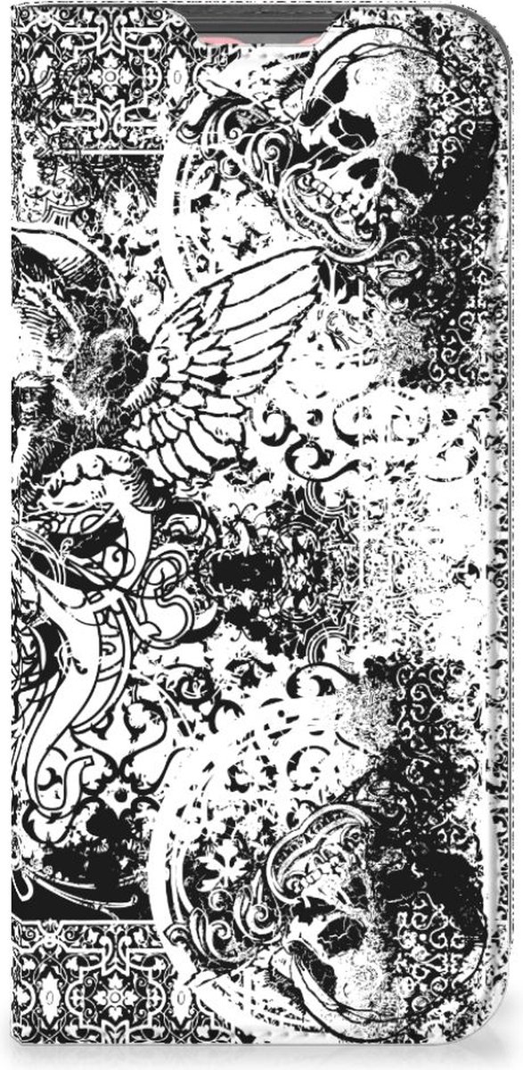 Mobiel BookCase Samsung Galaxy A13 (4G) Skulls Angel