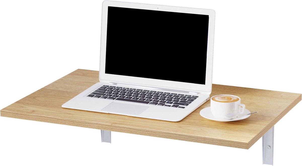 Wandklapptisch Pink 100x40cm - Faltbarer Tisch Für Küche, Bad & Homeoffice