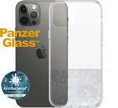 PanzerGlass Hoesje Geschikt voor iPhone 12 Pro / 12 - PanzerGlass Anti-Bacterial ClearCase - transparant