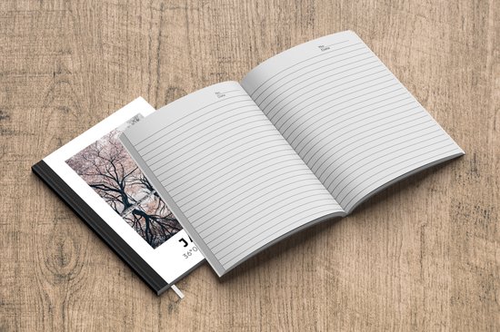 Carnet - Carnet d'écriture - Japon - Fleurs - Arbres - Carnet - Format A5 - Bloc-notes