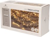 1x Kerstverlichting clusterverlichting met timer en dimmer 768 lampjes warm wit 10 mtr - Voor binnen en buiten gebruik