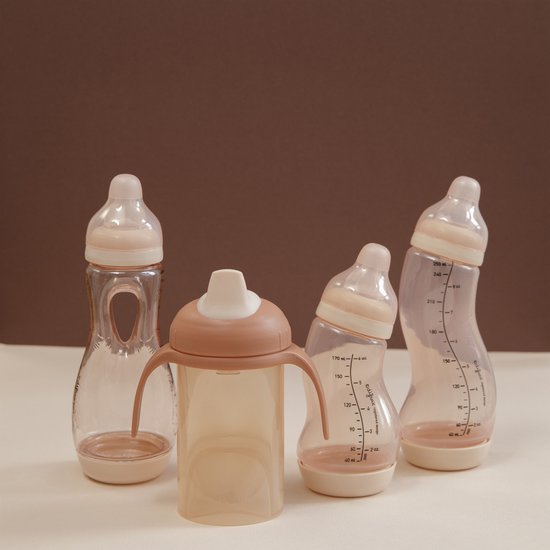 Difrax Babyfles 250 ml Natural - S-fles - Anti-Colic - Lichtroze - 2 stuks van Difrax — afbeelding 5