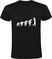 Golf Evolutie Heren T-shirt - sport - golven