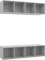 Meuble à Vinyles Venhvorer 3 Niveaux – Noir – Jusqu’à 200 Albums (84x30x74 Cm)