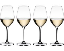 Riedel Champagne Glazen / Witte Wijnglazen Wine Friendly - 440 ml - 4 stuks