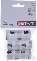 hondenpoepzakjes wit 3 rollen