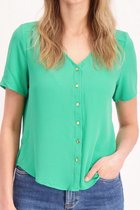 Vero Moda VMFALALU SS SHIRT - Holly Green Green