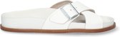 Birkenstock Siena Premium Dames Slippers White Regular-fit | Wit | Leer | Maat 35