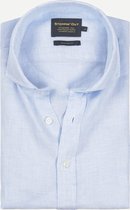 Steppin' Out Mannen  Steppin' Out Lente/Zomer 2022  Linen Melange Blue Pack Mannen - Regular Fit - Linnen - Blauw (L) Blauw Linnen Maat: L