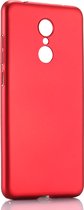 Hoesje geschikt voor iPhone SE 2022 - Backcover - Hardcase - Extra dun - TPU - Rood
