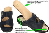 Fidelio Hallux -Dames -  blauw donker - slippers & muiltjes - maat 36