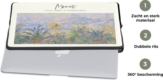 Housse ordinateur 15 pouces - Peinture - Monet - Maîtres anciens - Housse ordinateur