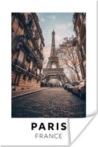 Poster Frankrijk - Parijs - Eiffeltoren - 20x30 cm