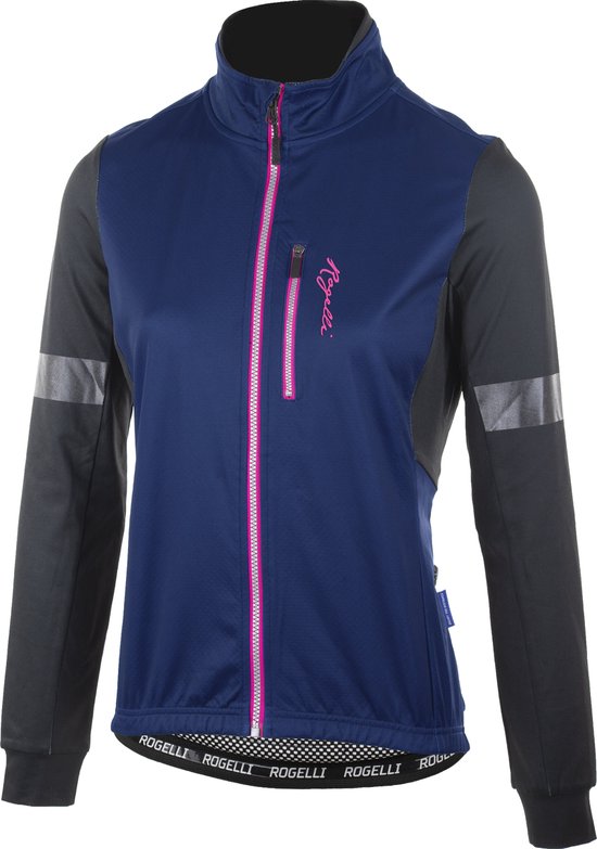 Rogelli Transition Fietsjack Winter - Dames - Zwart, Blauw, Roze - Maat S