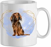 Mok Dachshund 1.5| Hond| Hondenliefhebber | Cadeau| Cadeau voor hem| cadeau voor haar | Beker 31 CL