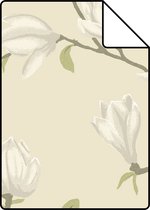 Proefstaal Origin Wallcoverings behang magnolia ivoor wit - 347045 - 26,5 x 21 cm