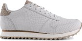 Woden Ydun Coco 11 taupe leer sneakers