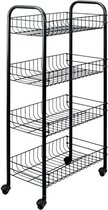 metaltex-badkamer-keukentrolley-pisa-84-x-41-cm-staal