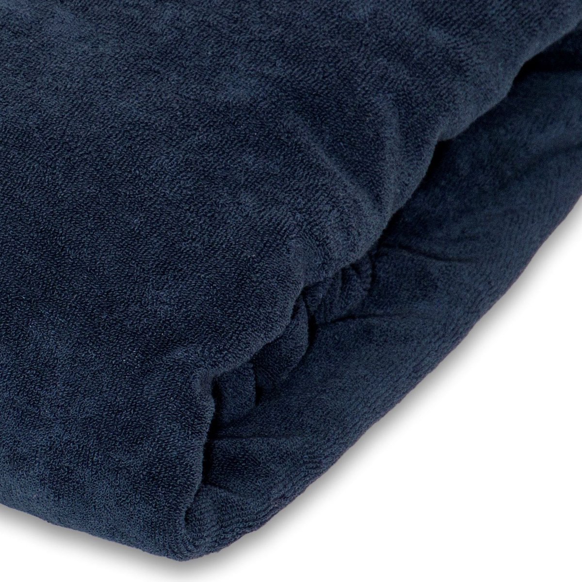 Goedkoopste Badstof hoeslaken massagetafel - Donker blauw | Zonder uitsparing