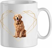 Mok Golden retriever 2.5| Hond| Hondenliefhebber | Cadeau| Cadeau voor hem| cadeau voor haar | Beker 31 CL