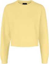 Pieces Trui Pchesa Ls O-neck Cropped Knit Bc 17122290 Pale Banana Dames Maat - S