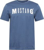 Mustang shirt Wit-M