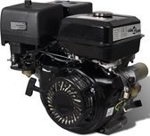 vidaXL Benzinemotor 15 PK 9,6 kW zwart