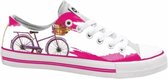 Pink Bike Kids Sneakers Sneakers Dames - Schoenen Dames Meisjes Schoenen - Meisjes Sneakers