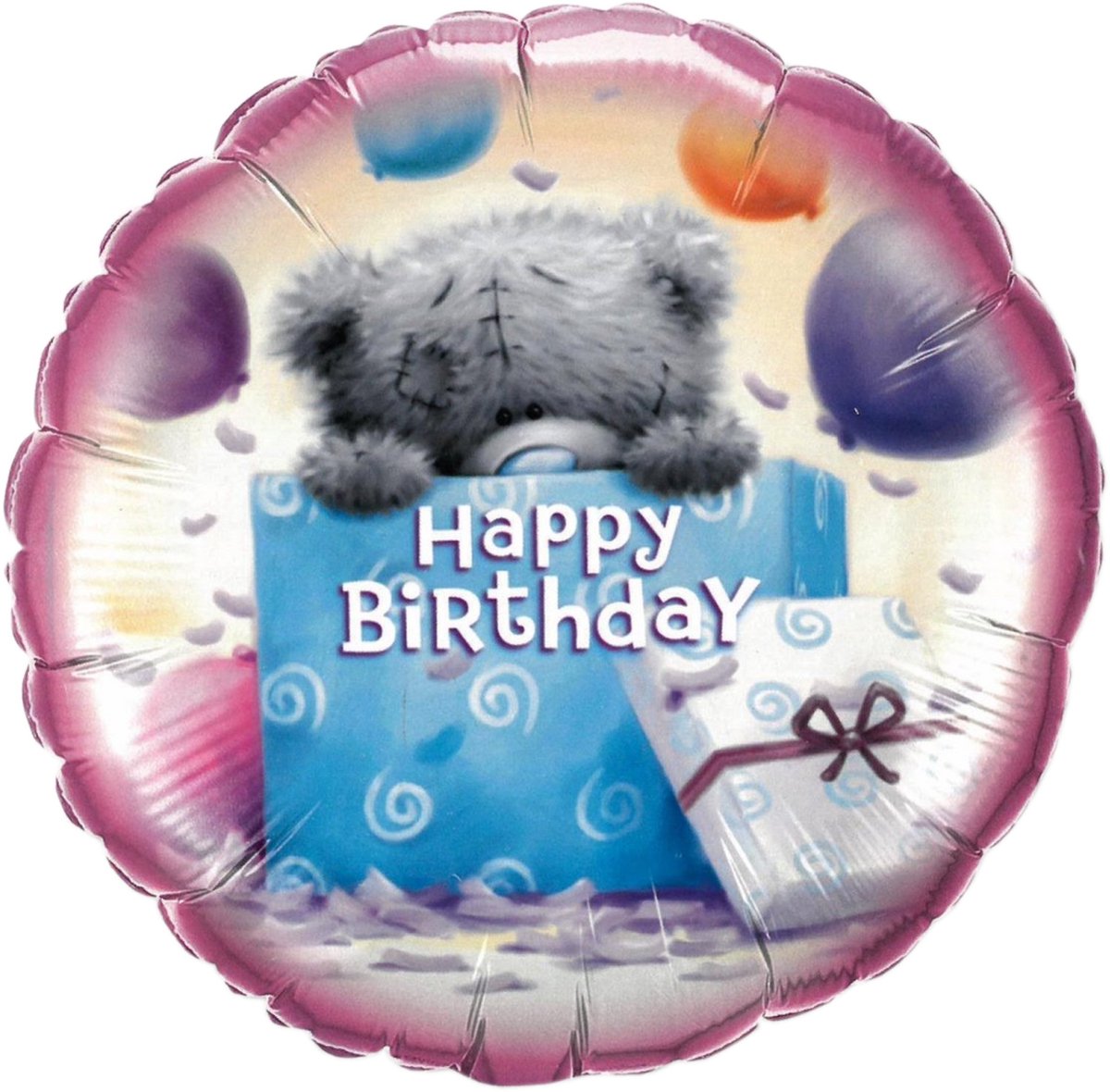Folieballon - Beer - Me to you - Happy Birthday - 46cm - Zonder vulling