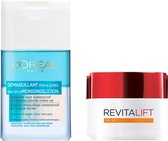 L’Oréal Paris Revitalift SPF30 Dagcrème & Make-Up Remover Pakket