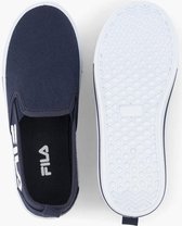 fila Blauwe canvas instapper - Maat 31