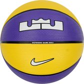 Nike Lebron James Playground 8P 2.0 Ball N1004372-575, Unisex, Geel, basketbal, maat: 6