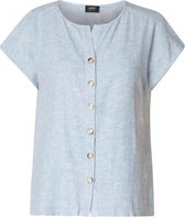 YESTA Laluna Blouse - French Blue - maat 4(54/56)