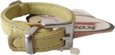 KARLIE Buffalo Hondenhalsband / Halsband (09504) - Buffelleer - Anijsgroen - XS - Nekomvang 11,5 - 13,5 cm (GELIEVE ALVORENS BESTELLEN OPMETEN)