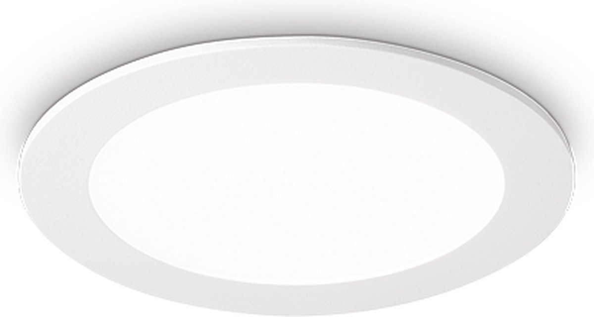 Ideal Lux Groove - Plafondlamp Modern - Wit - H:35cm - Universeel - Voor Binnen - Aluminium - Plafondlampen - Slaapkamer - Kinderkamer - Woonkamer - Plafonnieres
