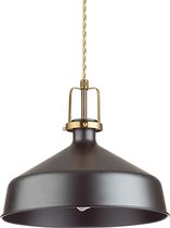 Ideal Lux Eris - Hanglamp Modern - Zwart - H:210cm   - E27 - Voor Binnen - Metaal - Hanglampen -  Woonkamer -  Slaapkamer - Eetkamer