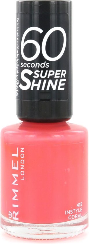 Rimmel London 60 seconds SuperShine Nagellak - 415 Instyle Coral