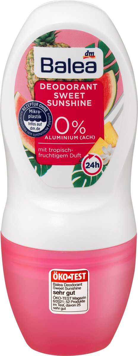 Goedkoopste Balea Deodorant Roll On Sweet Sunshine@, 50 ml