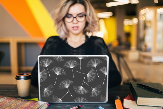 Sticker pour ordinateur portable - 11,6 pouces - Design - Pissenlit - Plante