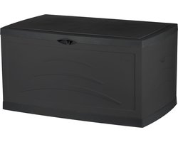Pro Garden Tuinkist/Kussenbox | 120 x 75 x 65 cm | Antraciet