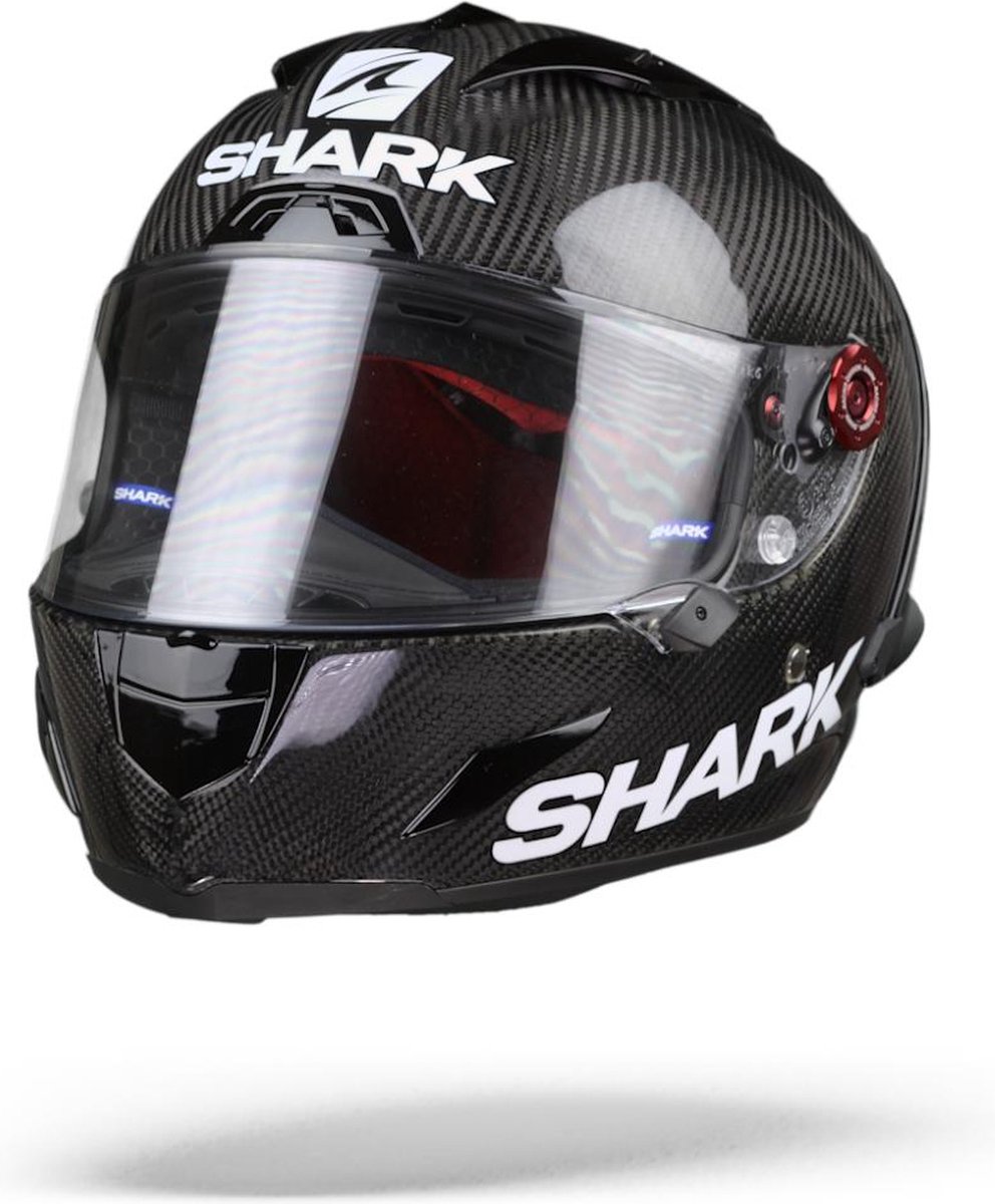 SHARK RACE-R PRO GP FIM RACING #1 2019 Motorhelm Integraalhelm Carbon Zwart Carbon XS