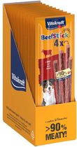 VITAKRAFT Beef-Stick avec Snack au Bœuf pour chiens - Paquet de 10x4 (12g)